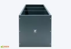 Herstera Garden Jardinière Rectangulaire En Métal Thermolaqué Gris Anthracite 12 Herstera Garden Jardinière Rectangulaire En Métal Thermolaqué Gris Anthracite -Jardinage Soldes face cote ardiniere