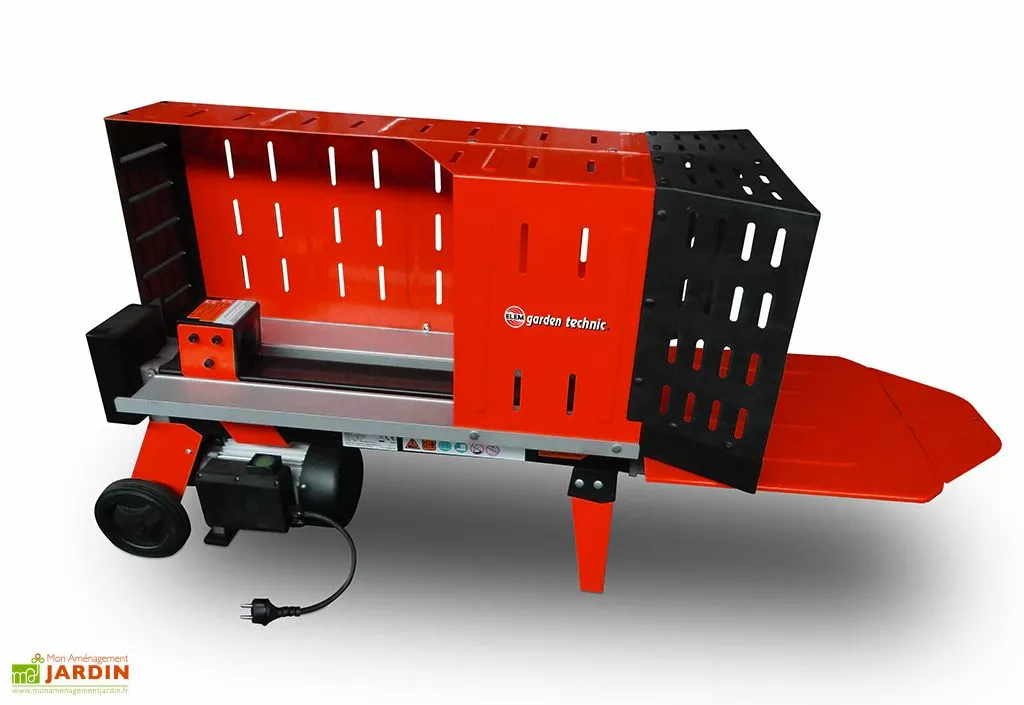 Elem Garden Fendeur De Bûches Électrique Horizontal 1500W Sur Roulettes 3 Elem Garden Fendeur De Bûches Électrique Horizontal 1500W Sur Roulettes