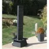 Cactose Fontaine De Jardin En Pierre De Schiste Double Face (68x68x180) -Jardinage Soldes fontaine de jardin en pierre 6119b16lex