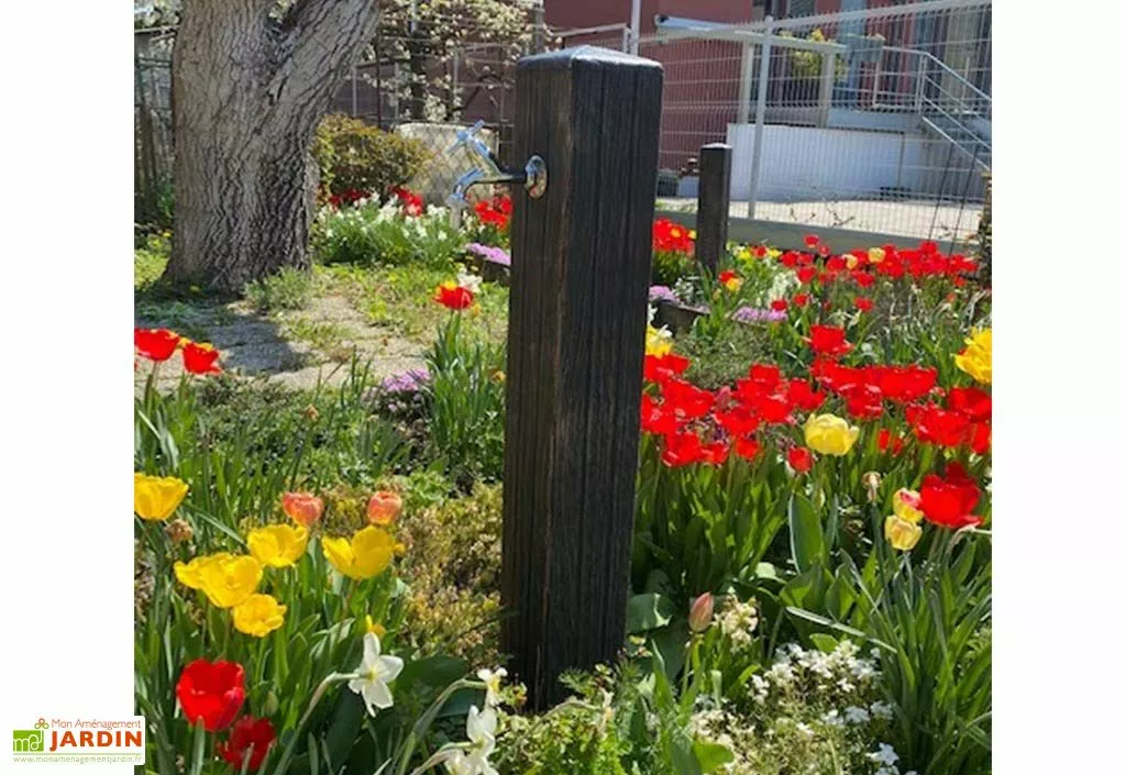 Roto Fontaine De Jardin En Polyéthylène Zeus – 14 X 14 X 93 Cm 4 Roto Fontaine De Jardin En Polyéthylène Zeus – 14 X 14 X 93 Cm – Image 2