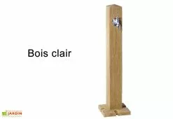 Garantia Fontaine De Jardin En Polyéthylène 100 Cm Wood Imitation Bois -Jardinage Soldes fontaine jardin exterieur polyethylene bois 100cm wood garantia 2