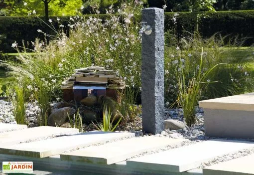Garantia Fontaine De Jardin En Polyéthylène 100 Cm Granit Imitation Pierre 4 Garantia Fontaine De Jardin En Polyéthylène 100 Cm Granit Imitation Pierre -Jardinage Soldes fontaine jardin exterieur polyethylene gris 100cm granit garantia 1