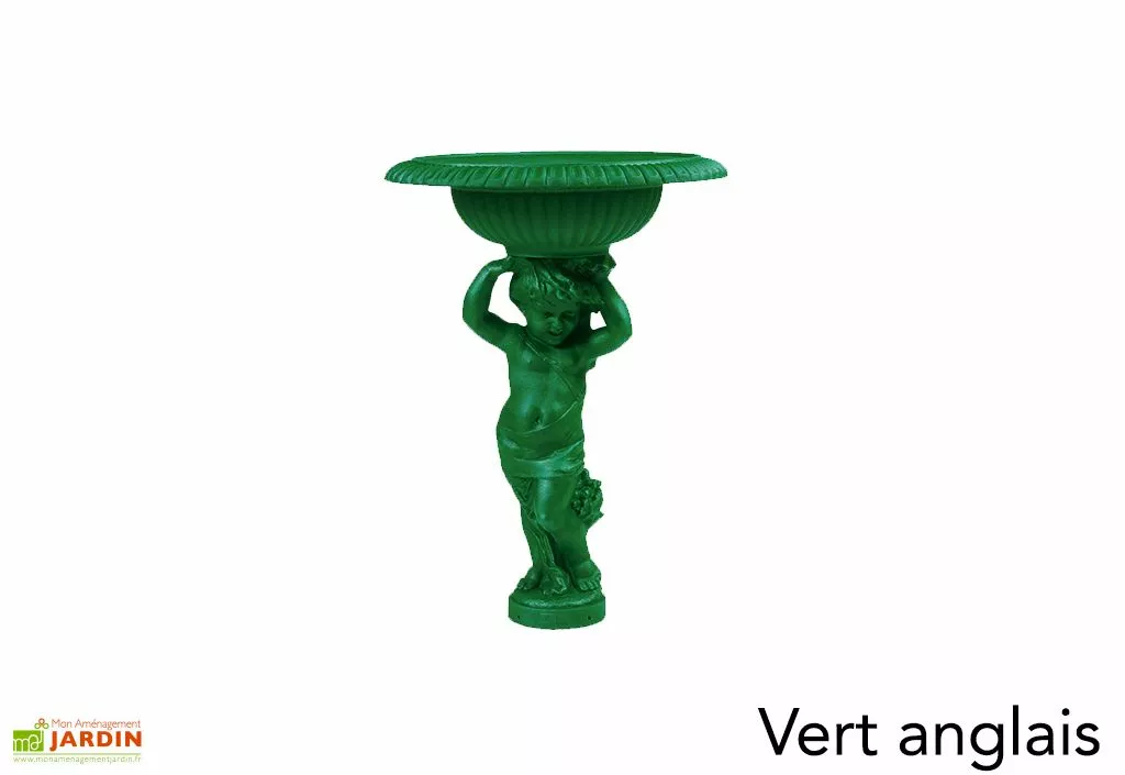 Dommartin Fontaine De Jardin En Fonte Avec Circuit Fermé - Angelot 5 Dommartin Fontaine De Jardin En Fonte Avec Circuit Fermé - Angelot – Image 3