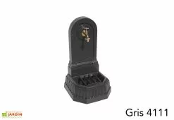 Dommartin Fontaine De Jardin Murale En Fonte Citadine + Robinet -Jardinage Soldes fontaine jardin fonte dommartin citadine gris 4111