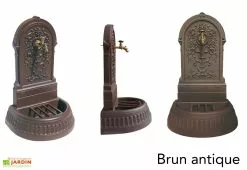 Dommartin Fontaine De Jardin Murale En Fonte Floraison + Robinet Colvert 11 Dommartin Fontaine De Jardin Murale En Fonte Floraison + Robinet Colvert -Jardinage Soldes fontaine jardin fonte dommartin floraison brun antique