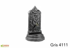 Dommartin Fontaine De Jardin Murale En Fonte Neptune + Robinet Colvert -Jardinage Soldes fontaine jardin fonte dommartin neptune gris 4111