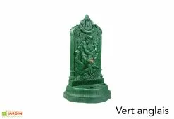 Dommartin Fontaine De Jardin Murale En Fonte Neptune + Robinet Colvert -Jardinage Soldes fontaine jardin fonte dommartin neptune vert anglais