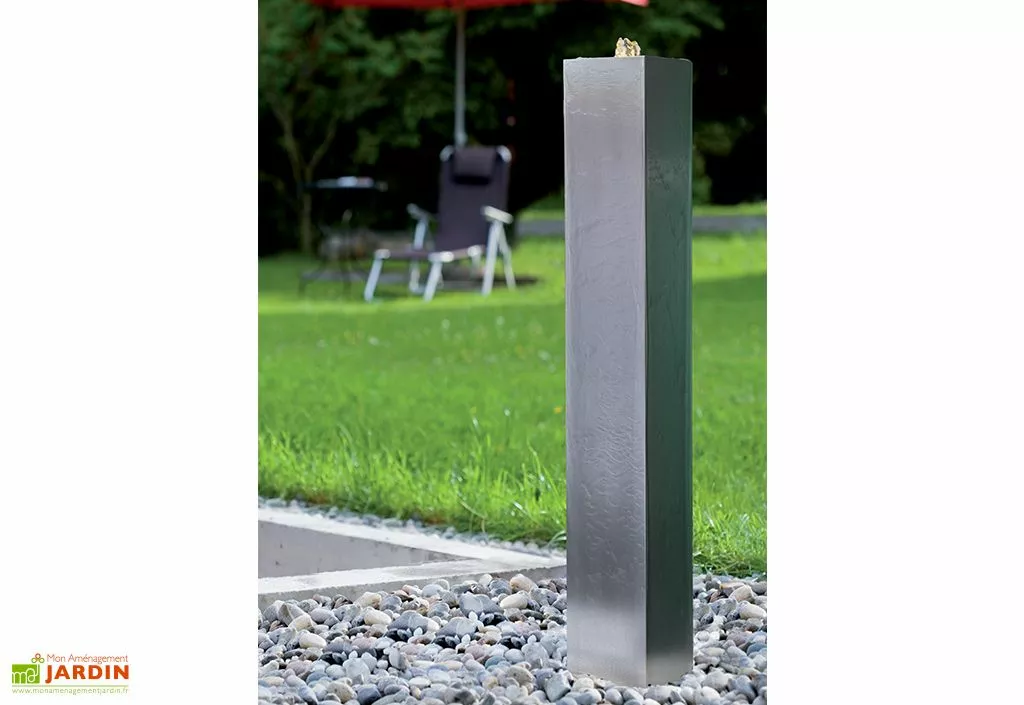 Seliger Fontaine De Jardin En Inox Tower 100B 3 Seliger Fontaine De Jardin En Inox Tower 100B