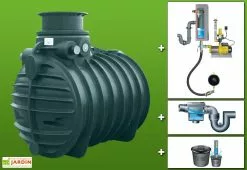 GreenLife Cuve Recuperateur Eau Clever M 3400 L -Jardinage Soldes g0001367 01