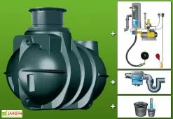 GreenLife Cuve Recuperateur Eau Clever A 2000 L -Jardinage Soldes g0001553 01