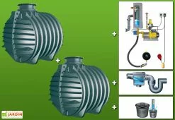 GreenLife Cuve Recuperateur Eau Clever A 12000 L 13 GreenLife Cuve Recuperateur Eau Clever A 12000 L -Jardinage Soldes g0002067 01