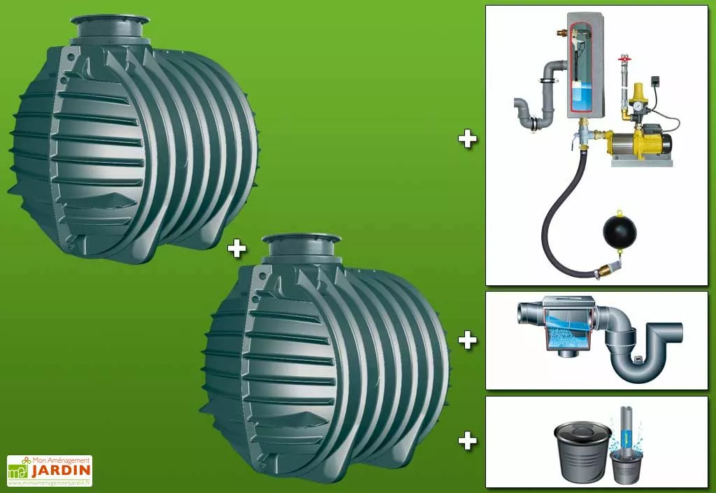 GreenLife Cuve Recuperateur Eau Clever M 12000 L 8 GreenLife Cuve Recuperateur Eau Clever M 12000 L – Image 6