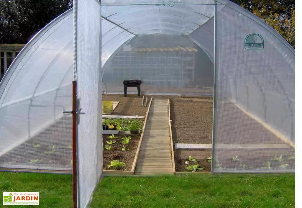 Serre Tunnel Tonneau En Polyéthylène 34 M² - Gothique 7,5 X 4,5 M 3 Serre Tunnel Tonneau En Polyéthylène 34 M² - Gothique 7,5 X 4,5 M