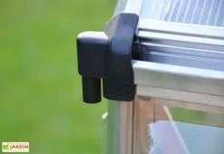 Canopia Serre De Jardin En Aluminium Et Polycarbonate Balance – Silver 2,44 M -Jardinage Soldes gouttiere serre alu canopia 1