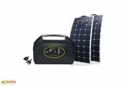 Orium Batterie Nomade Solaire Izywatt 1000 + 2 Panneaux Souples 120 W
