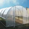 Serre Tunnel Tonneau En Polyéthylène 18 M² - Jardinière 6 X 3 M -Jardinage Soldes ja4102 serre tunnel jard 6