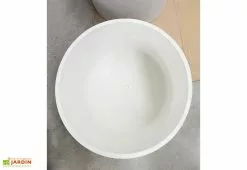 Blive Jardinière Ronde En Béton Fibré 55 X 58 Cm– Sill -Jardinage Soldes jardinie re be ton fibre 03
