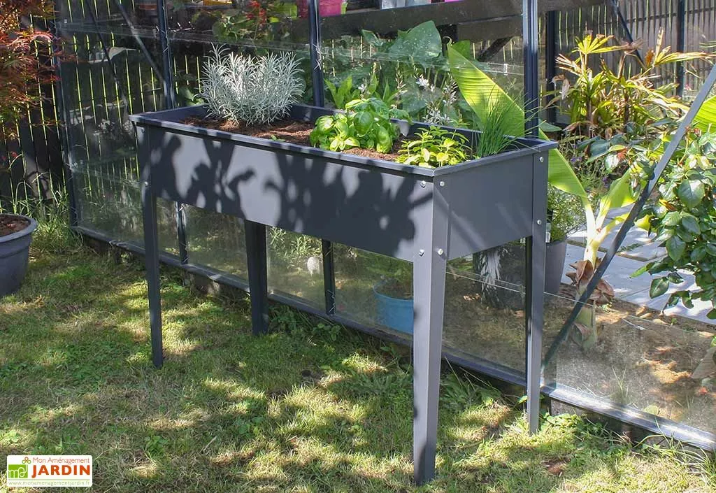 City Garden Potager Sur Pieds En Acier Galvanisé – Cipollina 3 City Garden Potager Sur Pieds En Acier Galvanisé – Cipollina