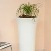 Farmet New Pot De Fleurs En Polyéthylène Flos – Ø 58 X 100 Cm -Jardinage Soldes jardinie re jardin blanc