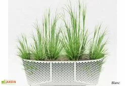 Laorus Jardinière En Métal – 118 X 40 Cm -Jardinage Soldes jardinie re rectangle