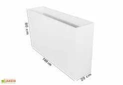 Blive Jardinière En Béton Fibré 100 X 80 Cm– Terrace 100 -Jardinage Soldes jardinie re rectangulaire be ton fibre 02