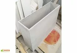 Blive Jardinière En Béton Fibré 100 X 80 Cm– Terrace 100 -Jardinage Soldes jardinie re rectangulaire be ton fibre 04