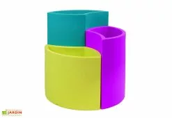 Farmet New Pot De Fleurs En Polyéthylène Petalo - Ø 50 X 50 Cm