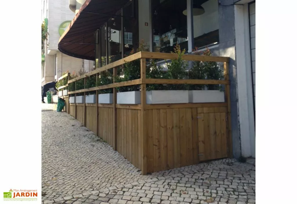 Blive Jardinière En Béton Fibré Balko 100 - 100 X 25 X 25 Cm 5 Blive Jardinière En Béton Fibré Balko 100 - 100 X 25 X 25 Cm – Image 3