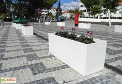 Blive Jardinière En Béton Fibré Retkube 120 (120x40) -Jardinage Soldes jardiniere beton fibre blanc 120x40cm 2