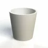 Blive Jardinière En Béton Fibré Conik 40 – Ø 40 Cm -Jardinage Soldes jardiniere beton fibre conik 40 blanc