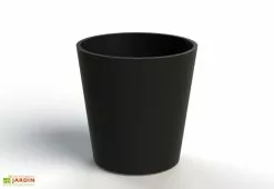Blive Jardinière En Béton Fibré Conik 60 – Ø 60 Cm -Jardinage Soldes jardiniere beton fibre conik 60 noir