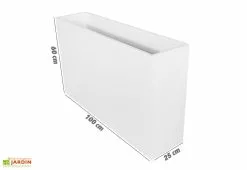 Blive Jardinière En Béton Fibré SKUARE 100 (100x25) -Jardinage Soldes jardiniere beton renforce 100x25 skuare