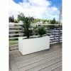 Blive Jardinière En Béton Fibré Retkube 100 (100x40) 2 Blive Jardinière En Béton Fibré Retkube 100 (100x40) -Jardinage Soldes jardiniere beton renforce blanc 100x40cm