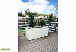 Blive Jardinière En Béton Fibré Retkube 100 (100x40)