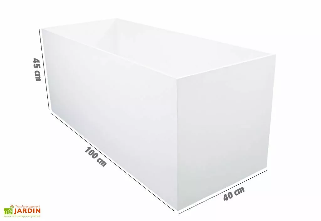 Blive Jardinière En Béton Fibré Retkube 100 (100x40) 8 Blive Jardinière En Béton Fibré Retkube 100 (100x40) – Image 6