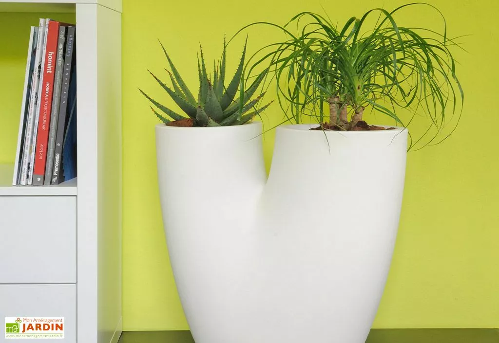 Farmet New Pot De Fleurs En Polyéthylène Bilobo – 50 X 25 X 50 Cm 3 Farmet New Pot De Fleurs En Polyéthylène Bilobo – 50 X 25 X 50 Cm