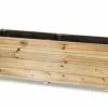 Hortalia Jardinière En Bois De Pin Traité Ghio - 120 X 40 X 40 Cm -Jardinage Soldes jardiniere bois ghio 140 l