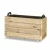Hortalia Jardinière En Bois De Pin Traité Ghio - 70 X 30 X 40 Cm -Jardinage Soldes jardiniere bois ghio 56 l