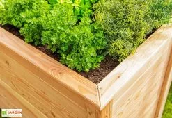 Westmann Jardinière En Bois De Mélèze Bac Potager 130 X 65 X 84 Cm 9 Westmann Jardinière En Bois De Mélèze Bac Potager 130 X 65 X 84 Cm -Jardinage Soldes jardiniere bois potager 130x84cm