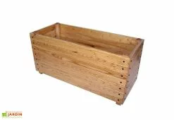 Jardi-Bois Jardinière Rectangulaire En Bois De Châtaignier Lasuré - Classics