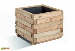 Jardipolys Bac à Fleurs Stockholm 40 Carré (40x40x33)