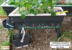 Jardinière Enfant Calipso Mini Junior + Panier Et Acc. – Rose Pastel -Jardinage Soldes jardiniere enfant calipso 40l panier kajo 4l rose pastel 3