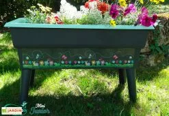 Jardinière Enfant Calipso Mini Junior + Panier Et Acc. – Vert Pastel -Jardinage Soldes jardiniere enfant calipso 40l panier kajo 4l vert pastel 3