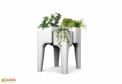 Jardinière Design Kiga M 4 Bacs Blanche 6 Jardinière Design Kiga M 4 Bacs Blanche -Jardinage Soldes jardiniere kiga polypropylene blanche m 2