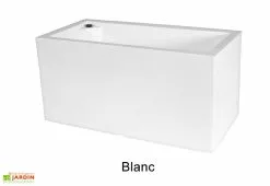 Farmet New Jardinière Rectangulaire En Polyéthylène Atlantis 100 Cm (pls Coloris) -Jardinage Soldes jardiniere plastique rotomoule double paroi 100cm couleurs 3