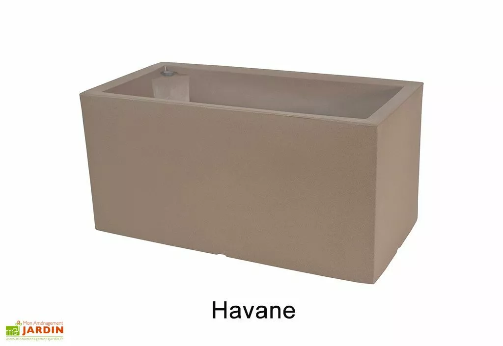 Farmet New Jardinière Rectangulaire En Polyéthylène Atlantis 80 Cm (pls Coloris) 7 Farmet New Jardinière Rectangulaire En Polyéthylène Atlantis 80 Cm (pls Coloris) – Image 5