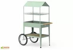 Herstera Garden Potager Sur Pieds Avec Roues Et Toit 75 X 50 X 150 Cm – Urban Expert