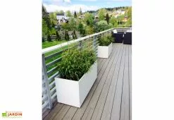 Blive Jardinière En Béton Fibré Retkube 100 (100x40) 10 Blive Jardinière En Béton Fibré Retkube 100 (100x40) -Jardinage Soldes jardiniere retkube 100x40cm beton fibre blanc