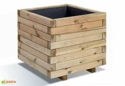 Jardipolys Bac à Fleurs Stockholm 50 Carré (50x50x43)