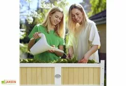 Axi Jardinière Sur Pieds En Bois De Hemlock - 120 X 54 X 94 Cm -Jardinage Soldes jardiniere surelevee bois axi